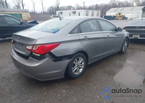 2012 Hyundai Sonata Gls из США, поврежденный, VIN 5NPEB4AC7CH473224